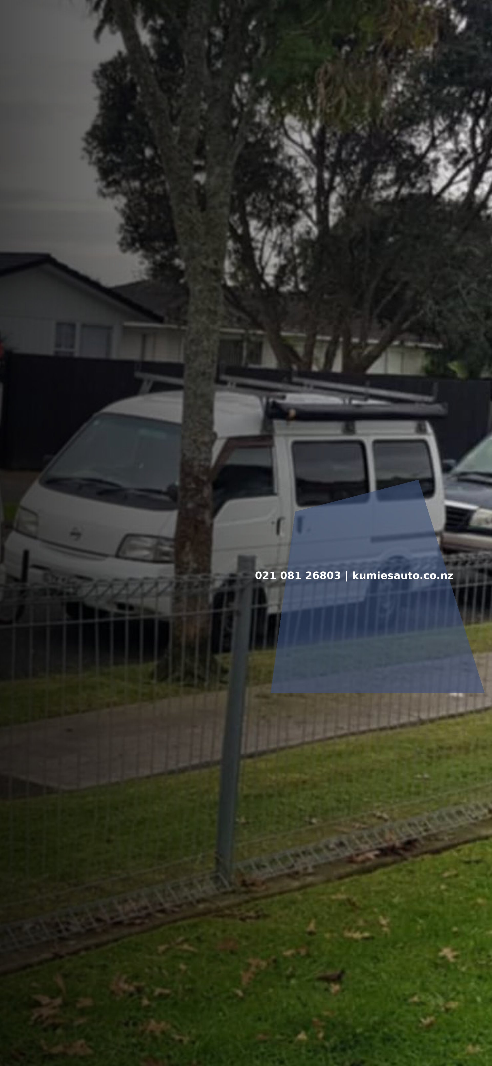 Kumie’s Mobile Auto branded van